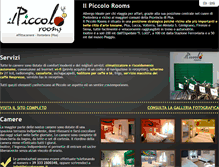 Tablet Screenshot of ilpiccolorooms.it